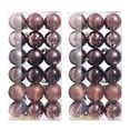 thumbnail image 1 of Bouanq Christmas Decorations Xmas Tree Decor 72PCS Christmas Tree Ball Bauble Hanging Home Party Ornament Decor 3CM Christmas Tree Ornaments Gifts for Xmas Wedding Holiday, 1 of 1