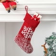 thumbnail image 1 of Bouanq Christmas Decorations Xmas Tree Decor Christmas Stocking Red Xmas Gifts Kids Candy Bag Pocket Hanging Ornaments Christmas Decorations For Home New Year, 1 of 3