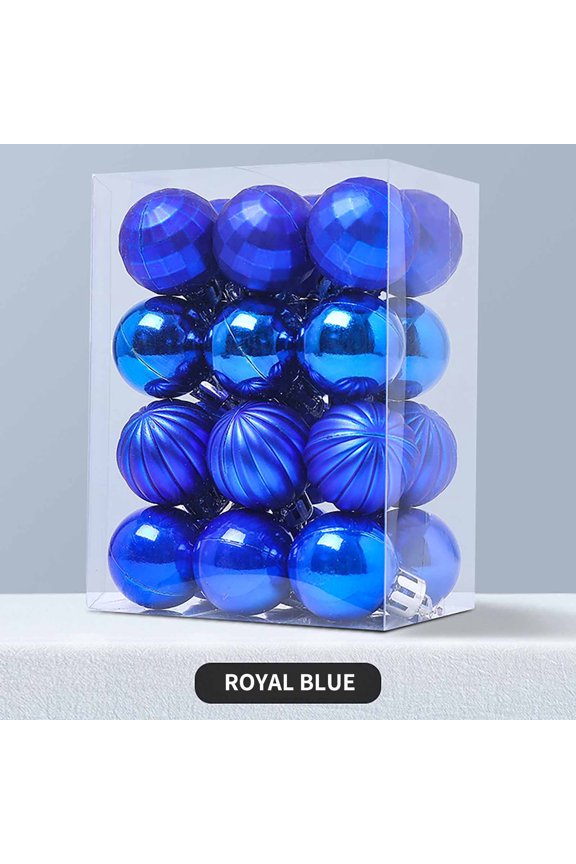 Christmas Decorations Xmas Tree Ornaments 3cm 24 Christmas Balls Blue Christmas Trees Christmas Decorations Gifts Christmas Decorations Christmas Gifts on Clearance