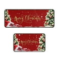 thumbnail image 1 of Bouanq Christmas Decorations Xmas Tree Ornaments Christmas-themed Carpets, Non-slip Door Mats, Absorbent Bathroom Porch Mats Christmas Gifts on Clearance, 1 of 5