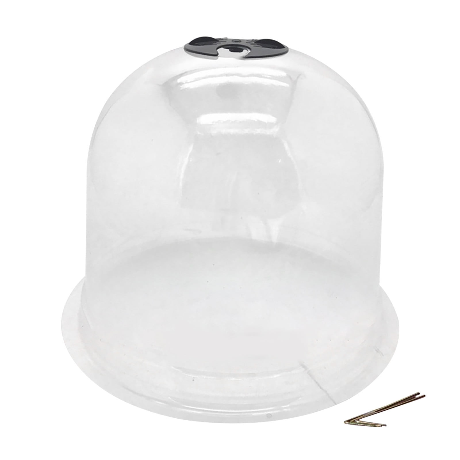 Bouanq Cloche Garden Dome, Plant Covers, Clear Plastic Dome, Humidity