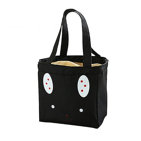 Bouanq Closet Organizers And Storage Cute Portable Thickened Heat Preservation Expression Lunch Bag Organization And Storage