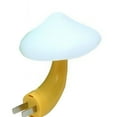 thumbnail image 1 of Bouanq Colorful Energy Saving Cute Mushroom Shape LED Night Light Sensor Control Lamp Bedside Wall for Bedroom Baby Room Bathroom Corrido, 1 of 3