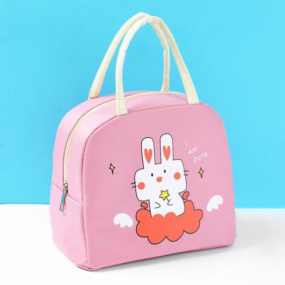 Bouanq Cute Cartoon Lunch Bag Tote Bag Lunch Organizer Lunch Holder Insulated for Women/Men or chirlden