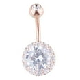 thumbnail image 1 of Chmadoxn Ring Belly Button Ring Updated S Urgical Steel Belly Button Rings With Properly Promise Rings for Her Gift for Mother Wife Girl Friend, 1 of 9