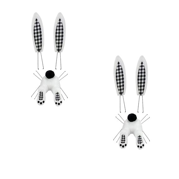 Chmadoxn Easter Garland Rabbit Eggs Decor 2pc Easter Decoration Bunny Wreath Easter Decoration Living Room Props Ornaments Rabbit Decoration Home Easter Decorations Indoor Outdoor