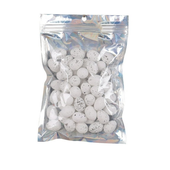 Chmadoxn Easter Rabbit Eggs Decorations Easter Mini Decoration Home Decoration Party Supplies 2x2.5cm Small Color Toy Eggs 50pcs Easter Decorations Indoor Outdoor