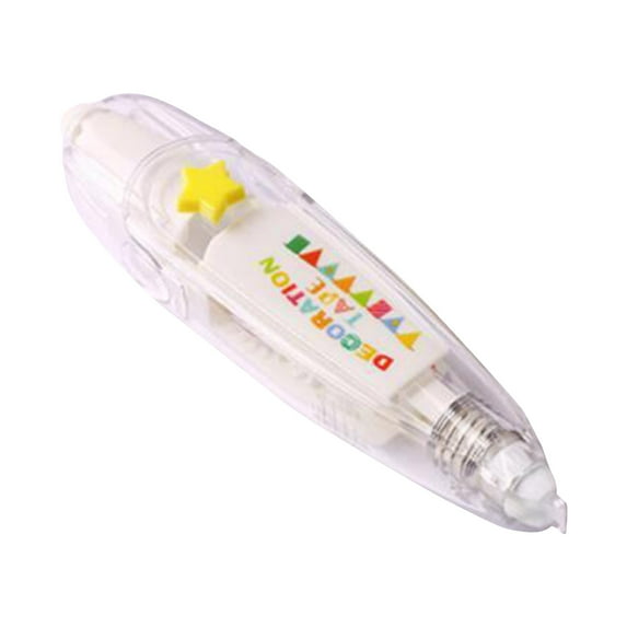 Bouanq Gel Pens, Colored Pencils Cartoon Decorative Tape Pen DIY Photo Album Correction Tape Decoration Tape Cute Pens Paint Brushes