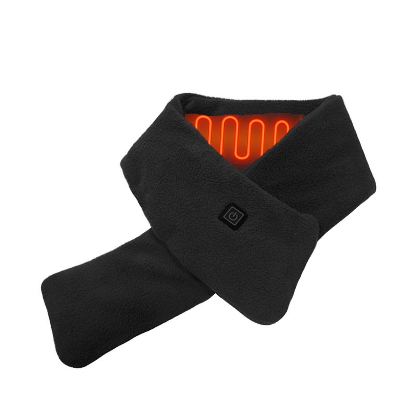 Bouanq Heated Scarf for Women, Neck Heating Pad for Neck Pain, USB Electric Heating Neck Wrap