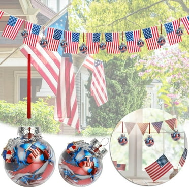 HALJEN Fourth of July Decorations Party Themed Independence Supplies