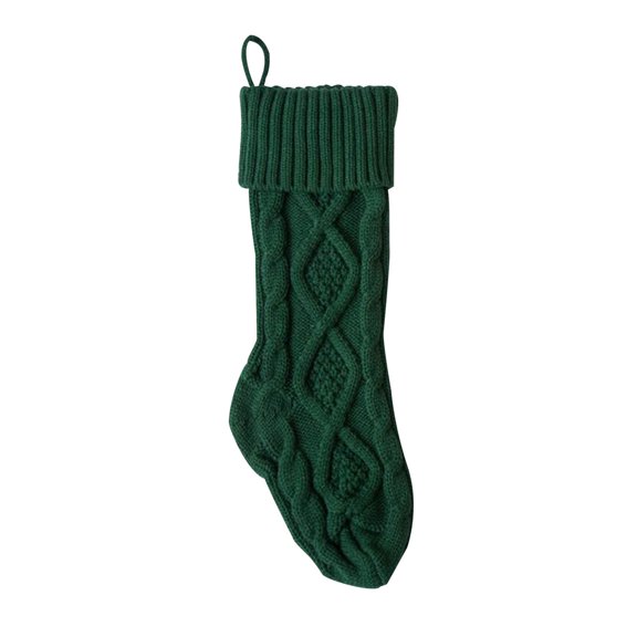 Bouanq Knitted Woolen Home Wall Decoration Candy Bag Socks Set Diamond Gift Bag Socks Ornament Christmas Socks Set, Christmas Tree Decoration for Party Supplies and Wedding