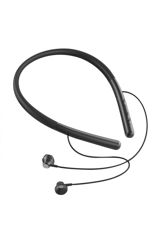 Life U2 Bluetooth Neckband Headphones with 24 H Playtime, 10 mm Drivers, Crystal-Clear Calls with CVC 8.0, USB-C Fast Charging, Foldable & Lightweight Build, IPX7 Waterproof