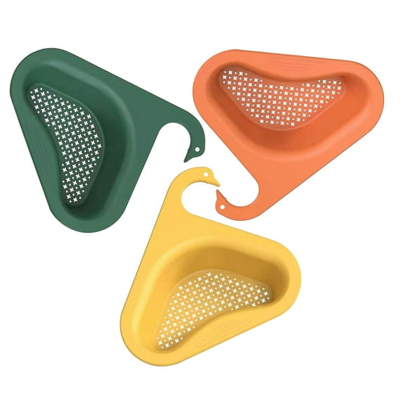 Bouanq Multi-Functional Hanging Filtering Draining Rack,Swan Filter Basket Multi-Functional Punch-Free Pool Filter Basket on Clearance