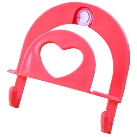 Bouanq Never Rust Plastic Sponge Holder, Sink Suction Cups Easy Access Holder Shower and Kitchen Organizer Quick Drain Easy Attach