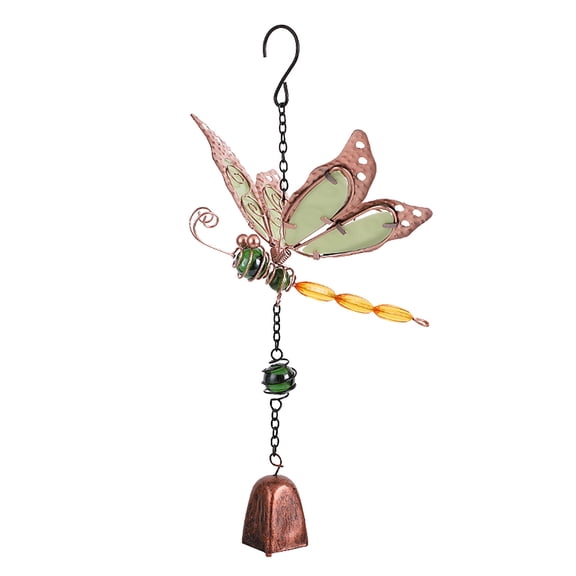 Bouanq Outdoor Wind Chimes Solar Butterfly Wind Chimes Luminous Wind Chime Butterfly Shape Fluorescent Acrylic Sheet Solar Heating Wind Chime Decorative for Garden Patio Home Party Yard