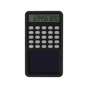 Bouanq School Supplies Smart Electronics Calculator Writing Tablet Doodle Pad Calculators With Lock Button & E-Pen 12 Digit Display Hand-held For Students & Kids