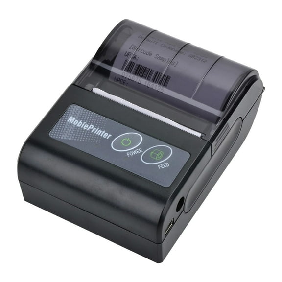 "Bouanq Smart Electronics Bluetooth Receipt Printe-r Portable 58mm Thermal Receipt Printe-r,Wireless POS Printe-r Supports Android Windows For Bill, Retails, Store"