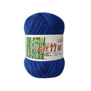 Bouanq Softest Quality Crocheting, Knitting Supplies - Lightweight and Breathable Fabric Threads-70% Bamboo, 30% Cotton