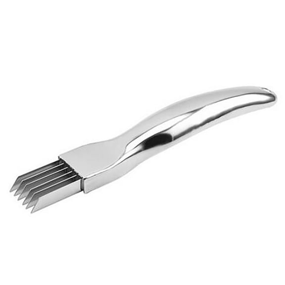 Bouanq Stainless Steel Scallion Cutter Vegetable Onion Tomato Knife Kitchen Cutter Cooking Tools Cut Green Onion