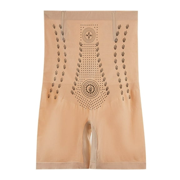 Sodopo Unique Fiber Restoration Body Shaper for Women, Slimming Shapewear Shorts Fiber Radiates Ions Fat Burning Tummy Control Panty Slim Waist Trainer, Free Size
