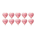 thumbnail image 1 of Chmadoxn Valentines Day Decor 10pcs Heart Foil Balloons - 18inch Heart Shape Mylar Balloons For Romantic Love Valentine Is Day Wedding Birthay Party Decorations Valentines Day Gifts for Mom Wife, 1 of 8