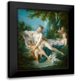 thumbnail image 1 of Boucher, Francois 12x14 Black Modern Framed Museum Art Print Titled - Venus Consoling Love, 1 of 5