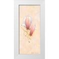 thumbnail image 1 of Boucher, Nathalie 8x14 White Modern Wood Framed Museum Art Print Titled - Pink magnolia 1-3, 1 of 4