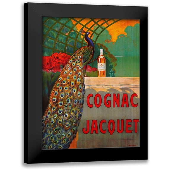 Bouchet, Camille 15x18 Black Modern Framed Museum Art Print Titled - Cognac Jacquet ca. 1930
