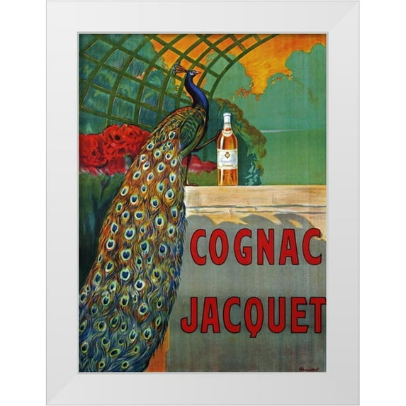 Bouchet, F. 14x18 White Modern Wood Framed Museum Art Print Titled - Cognac Jacquet