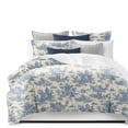 thumbnail image 1 of Bouclair Blue Coverlet Set King, 1 of 9