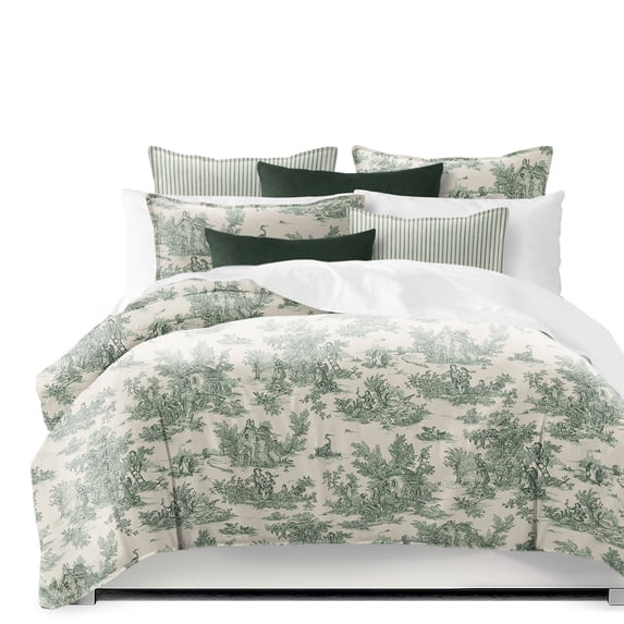 Bouclair Green Comforter Set Queen