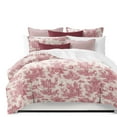 thumbnail image 1 of Bouclair Red Duvet Cover Set California King, 1 of 5