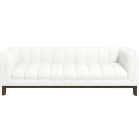 Boucle Main Material, Tufted Back Design - In Living Spaces, Sophistication