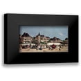 thumbnail image 1 of Boudin, Eugene 18x12 Black Modern Framed Museum Art Print Titled - Casino De Trouville, 1 of 5