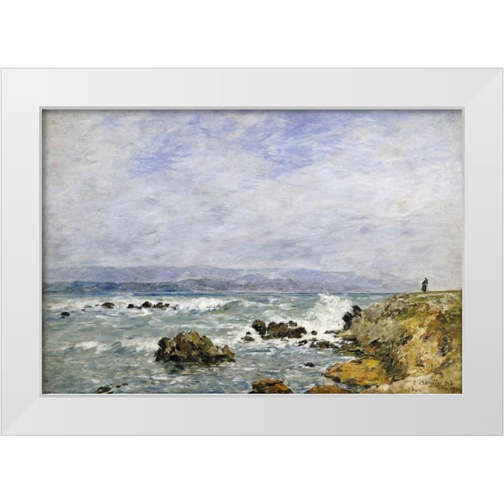 Eugene Boudin、【La Rade de Villefranche】 La Rade de Villefranche