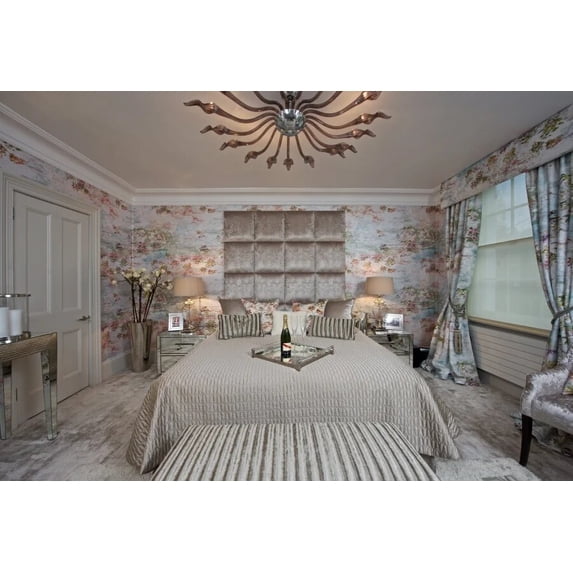 Boudoir Bedroom Backdrop for Photography Luxury Interior Pillows Bed Children Adult Portrait Photocall Background