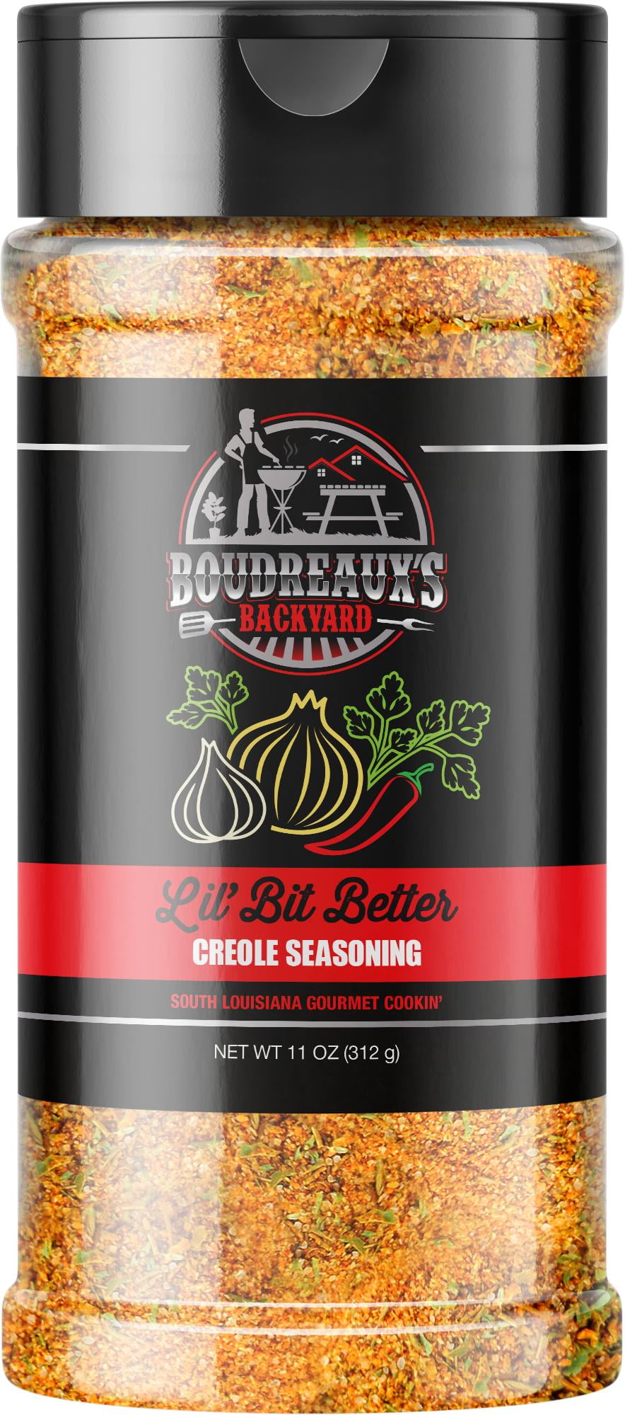 Boudreaux's Backyard Lil' Bit Better Creole Seasoning 