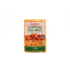 Boudreaux's Frozen Cooked Peeled & Deveined, Crawfish Tail Meat, 12 oz.