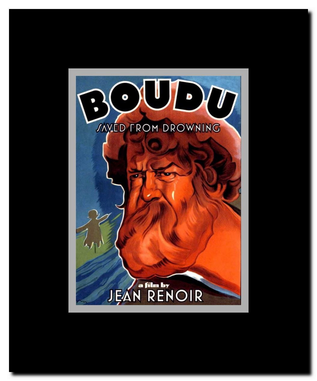 Boudu Saved from Drowning Framed Movie Poster