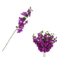 thumbnail image 1 of Bougainvillea Artificial Silk Branches Fake Stems Faux Flower Vines Floral Arrangements, For Home Decor Wedding Table Centerpieces, 1Pcs, 1 of 4