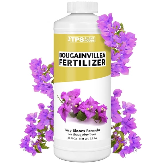 Bougainvillea Fertilizer Liquid Plant Food for Bougainvillea Blooms & Healthy Growth, 32 oz