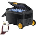 thumbnail image 1 of BougeRV 12 Volt Car Refrigerator with Wheels, CRS 42 Quart Portable Fridge Freezer with APP Control, -4℉ to 68℉, for Truck Van RV Camping, 1 of 9