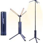 BougeRV Telescopic Camping Light T1, 15600mAh Rechargeable Lantern, Blue | 5.5 ft Adjustable Height Outdoor