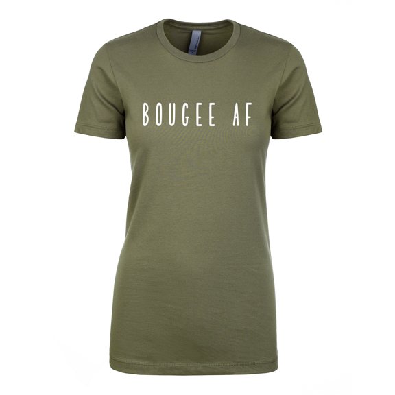 Bougee AF Womens crewneck tee
