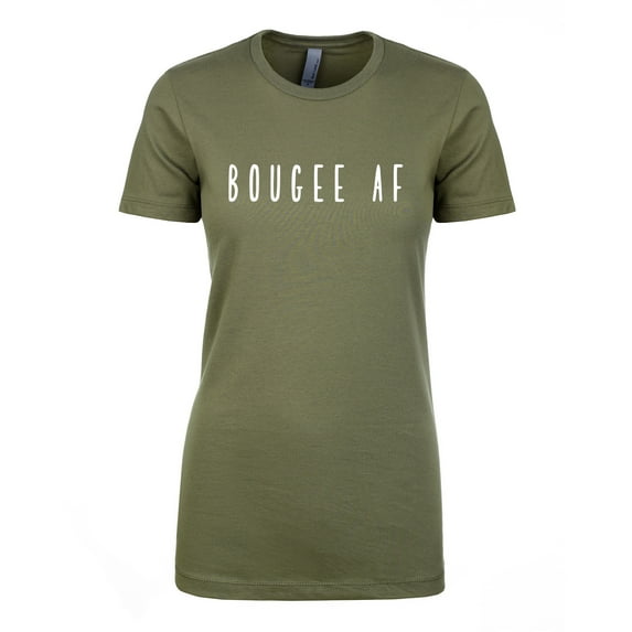 Bougee AF Womens crewneck tee