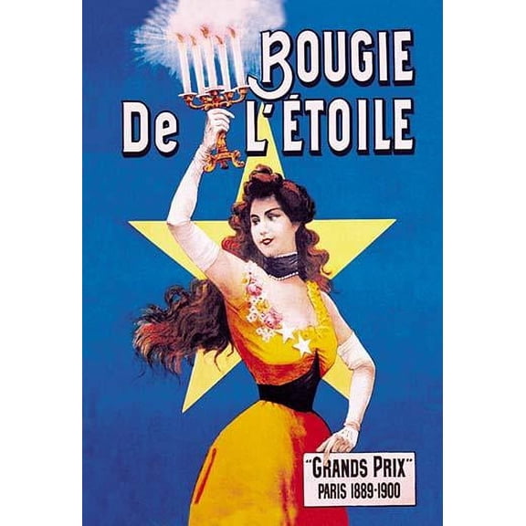 Bougie de L'Etoile Fine art canvas print (20" x 30")