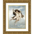 thumbnail image 1 of Bouguereau, William-Adolphe 14x18 Gold Ornate Wood Framed with Double Matting Museum Art Print Titled - LAmour Vainqueur, 1 of 4
