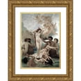 thumbnail image 1 of Bouguereau, William-Adolphe  24x32 Gold Ornate Wood Framed with Double Matting Museum Art Print Titled - The Birth of Venus, 1 of 4