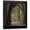 thumbnail image 1 of Bouhot, Etienne 12x14 Black Modern Framed Museum Art Print Titled - Portal of St. Germain LAuxerrois, 1 of 5