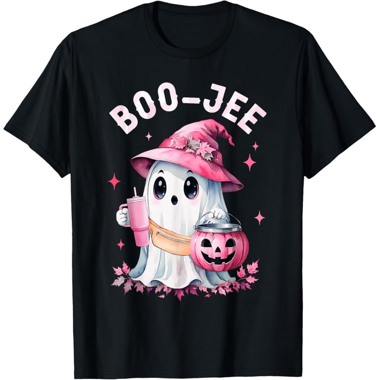 Boujee Boo Jee Spooky Ghost Pink Halloween Pumpkin Costumes  display picture 1